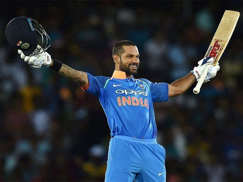 Shikhar Dhawan's unbeaten 100 helped India register an easy win